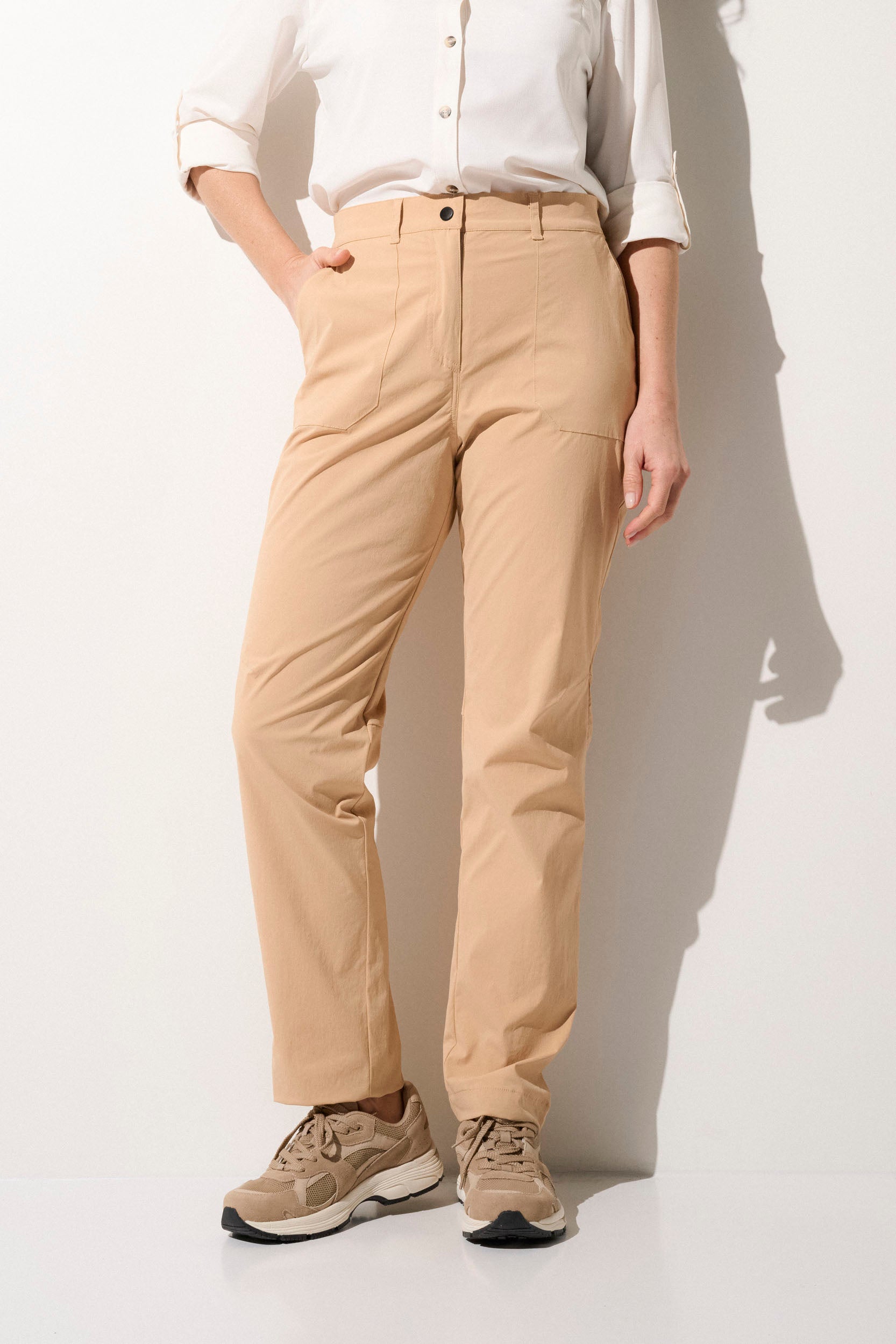 Pantalon anti-UV Femme Beige, Sequoia, UPF 50+– Ker Sun
