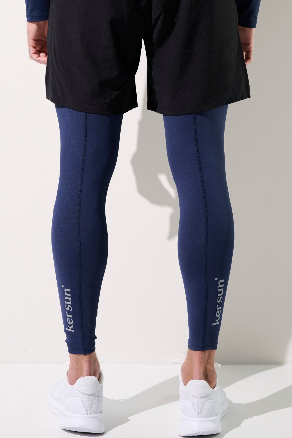 Jambières anti-UV Ventoux en bleu pour homme, protection solaire UPF 50+ pour le sport et le quotidien.