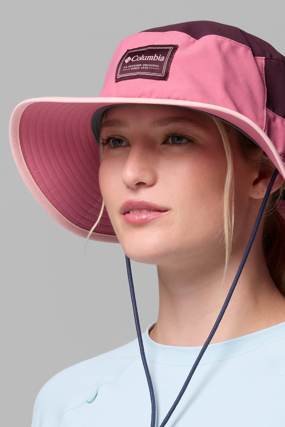Unisex UV Sun Hat, UPF 50+, Pink, Broad Spectrum II Booney