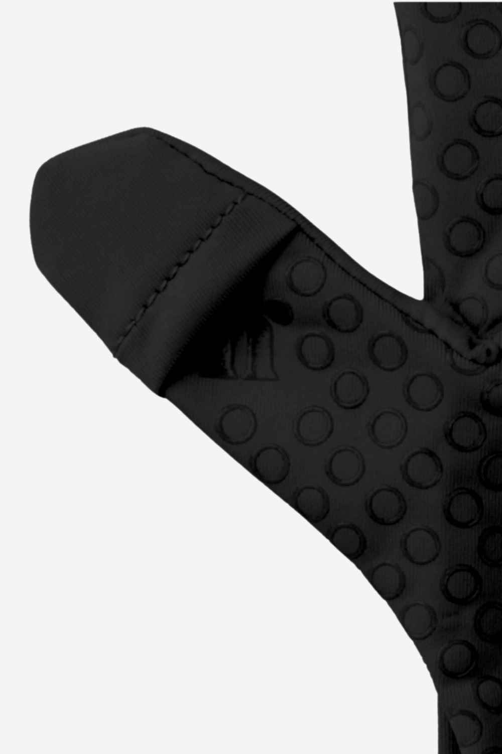 Gants anti-UV noirs pour hommes, en tissu léger, offrant une protection solaire UPF 50+ et confort.