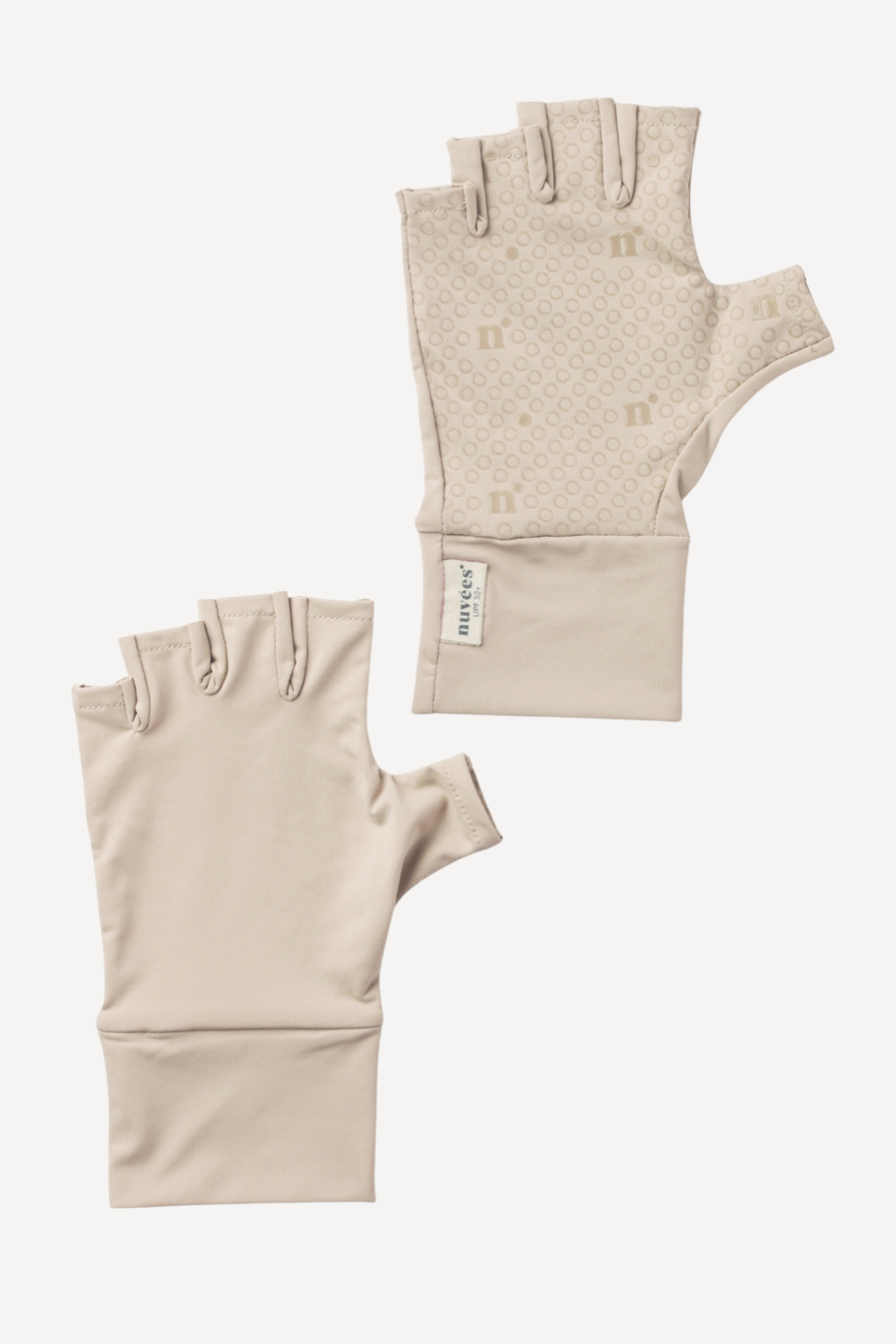 Mitaines anti-UV pour femme, beige, de la marque Ker Sun.