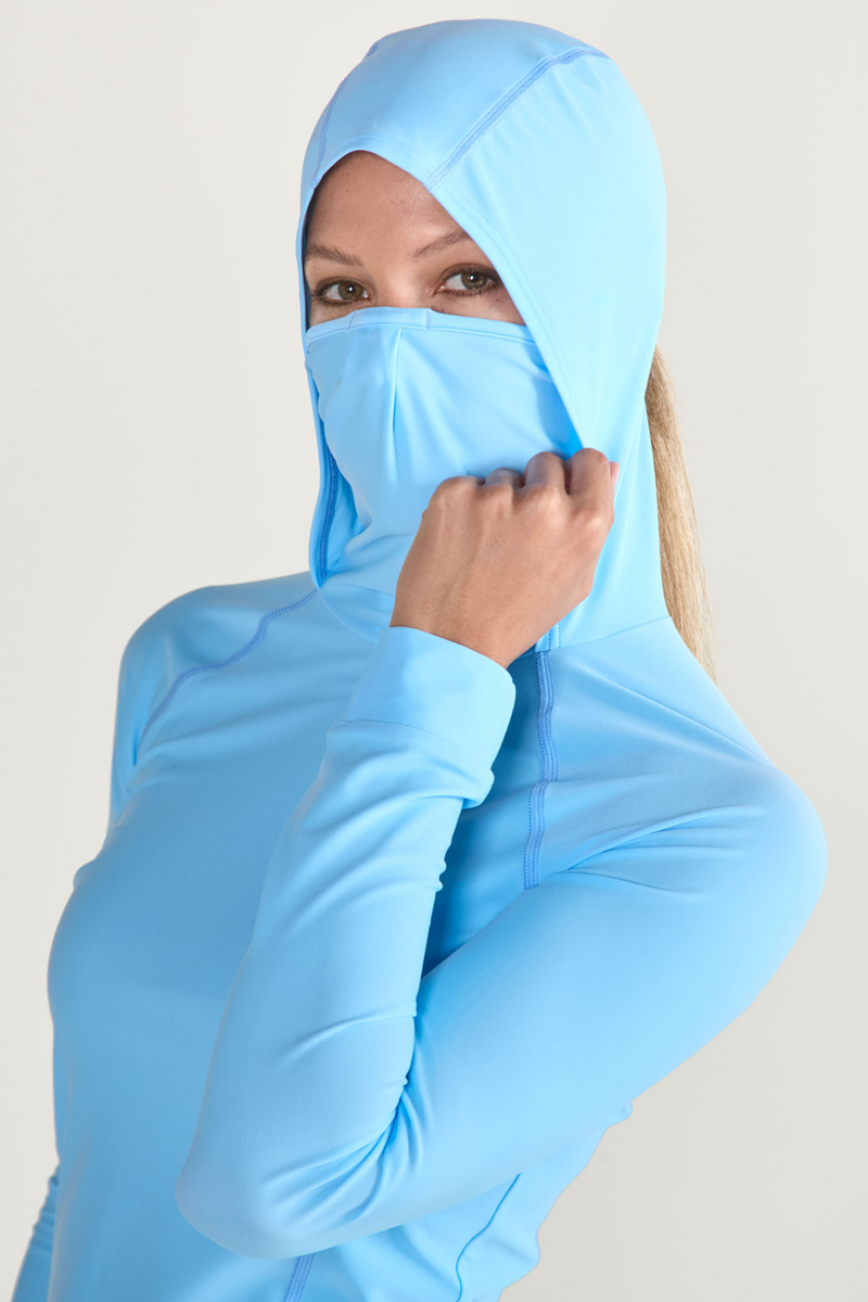 T-shirt Anti-UV Homme à Capuche UPF 50+ - Manches Longues, Respirant, Séchage Rapide, Pour Pêche, Randonnée, Sport Extérieur
