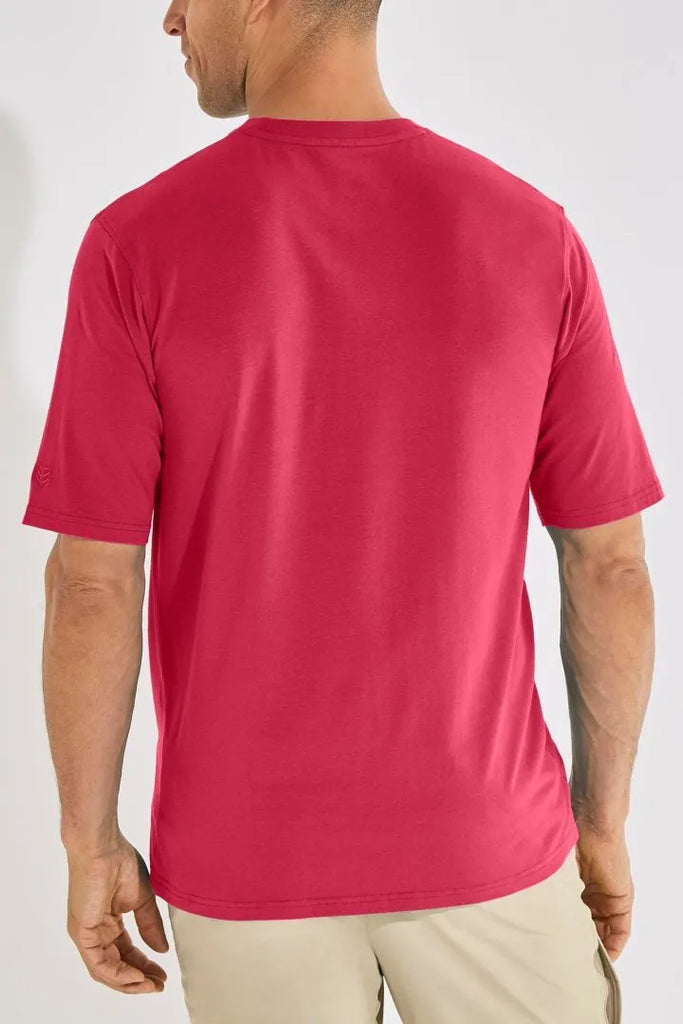 T-shirt Anti UV manches courtes Homme - Morada - Coolibar - KER SUN