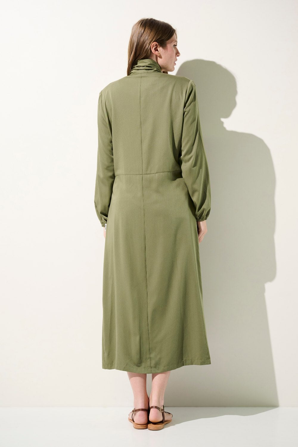 Women's Green UV Kimono, Rimini, UPF 50+– Ker Sun USA