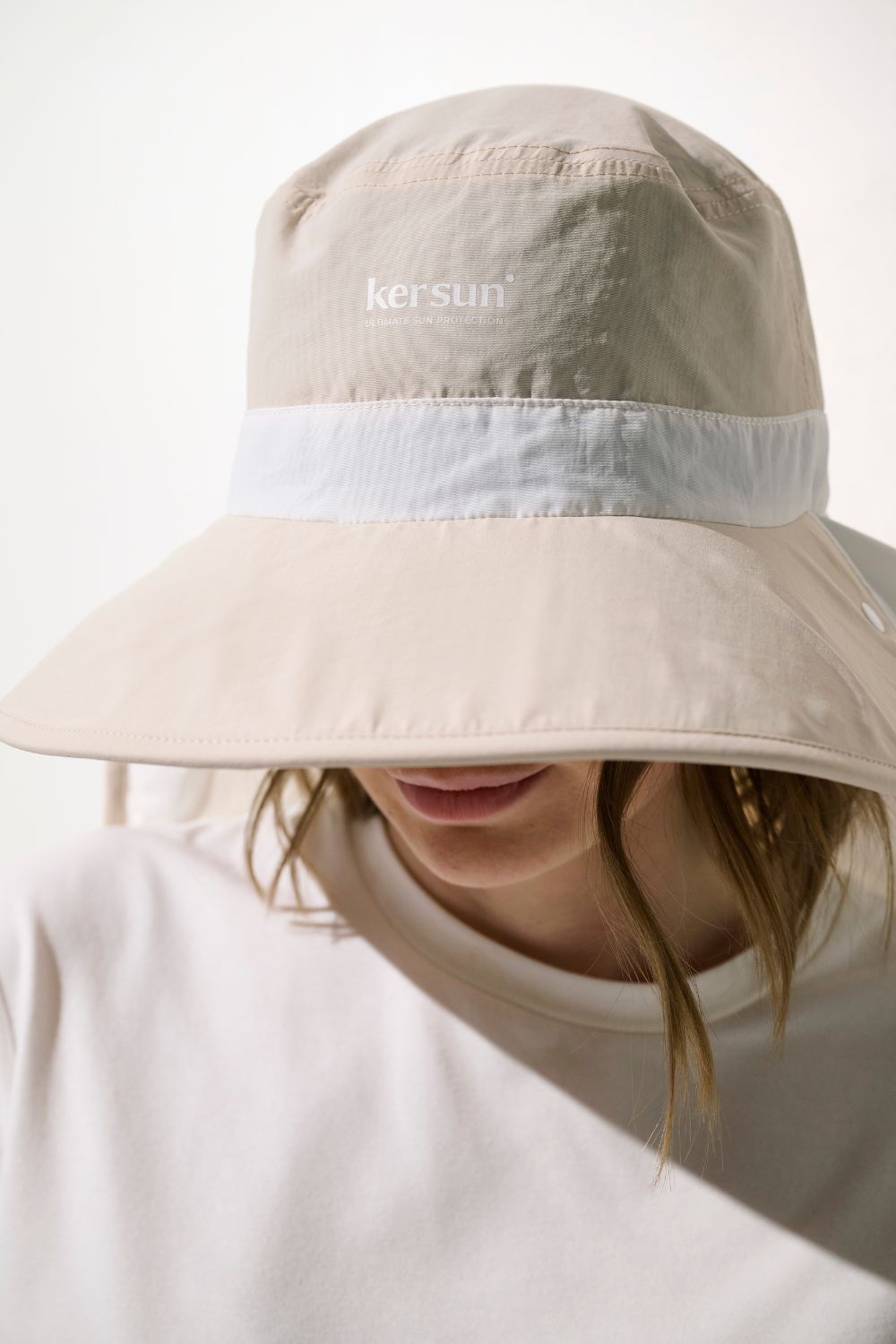 Women's Beige UV Sun Hat, Mojave, UPF 50+– Ker Sun
