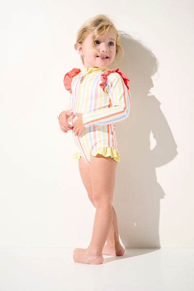 Long-sleeved UV swimsuit - Flores