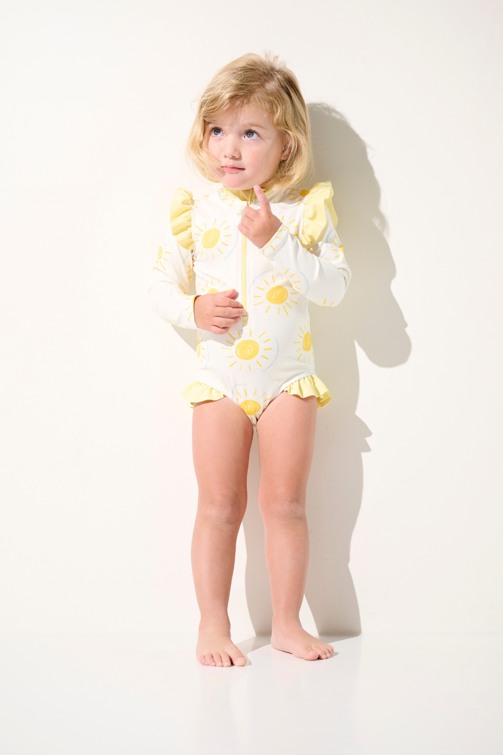 Long-sleeved UV swimsuit - Flores