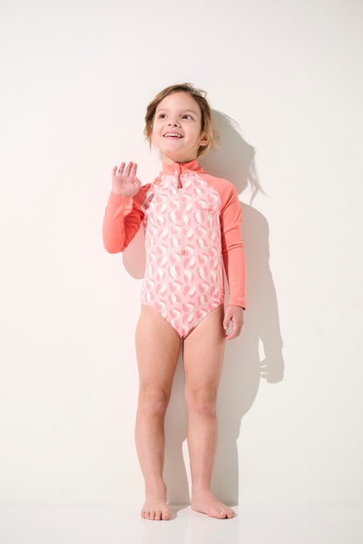 Maillot de bain anti-UV manches longues - Flores