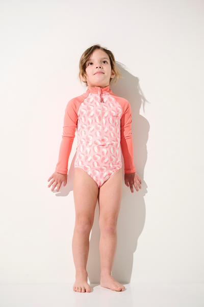 Maillot de bain anti-UV manches longues - Flores