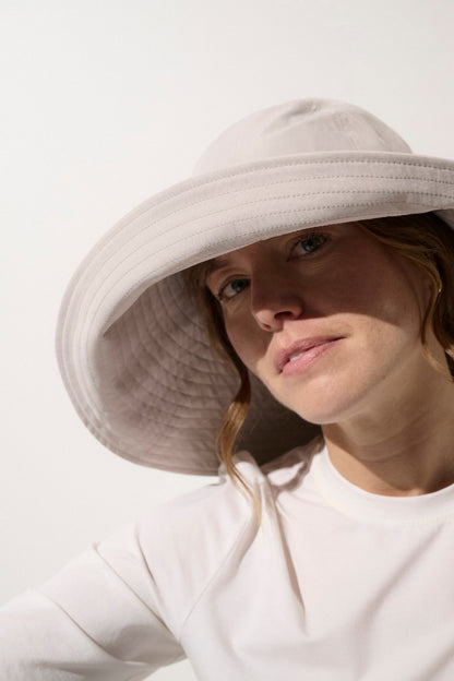 Chapeau anti-UV Royan pour femme, offre une excellente protection contre les UV (certification UPF 50+)
