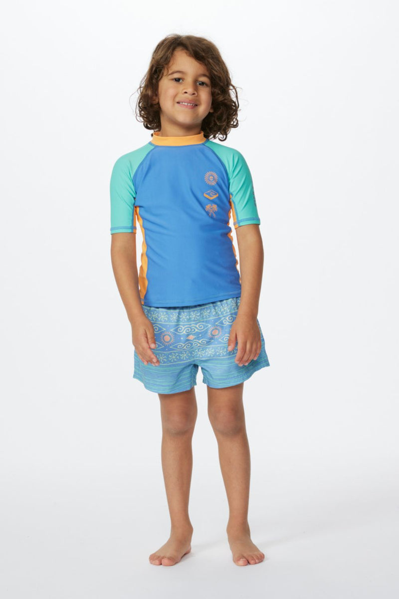 Combinaison De Bain Bébé Garçon Anti-UV Dinosaure - Manches Courtes, Zip Devant - Piscine, Plage - 6