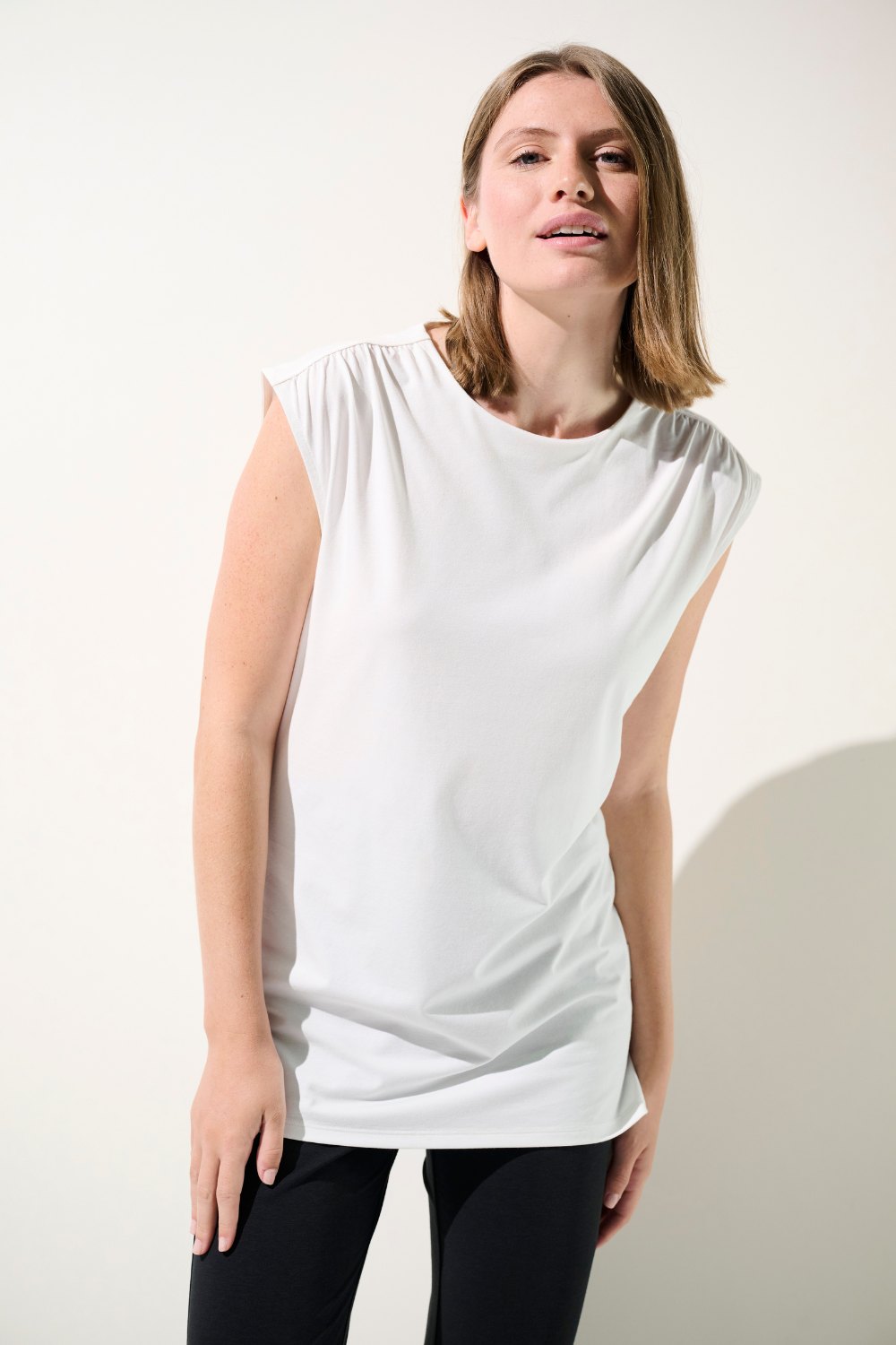 Women's UV Tank Top, Antibes, White, UPF 50+– Ker Sun USA