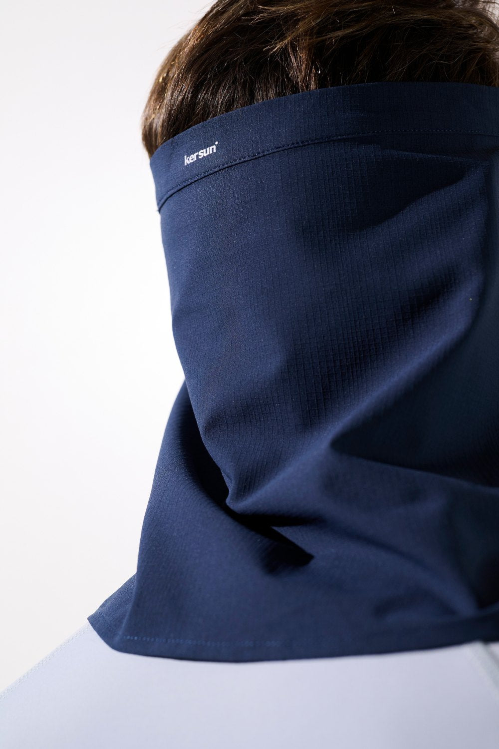 Men's UV Neck Cover, Gobi, Blue, UPF 50+– Ker Sun USA