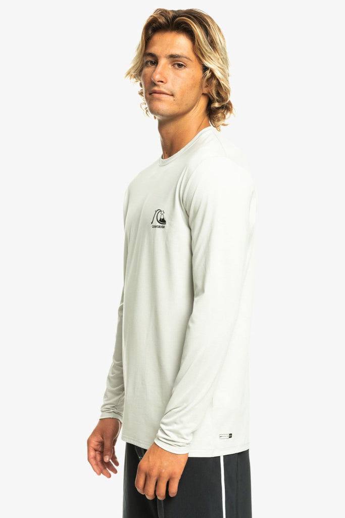 T-shirt de bain manches longues anti-UV homme- Heritage Heather - Quiksilver - KER SUN