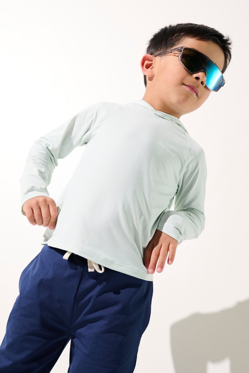 T-shirt anti-UV à capuche - Oasis