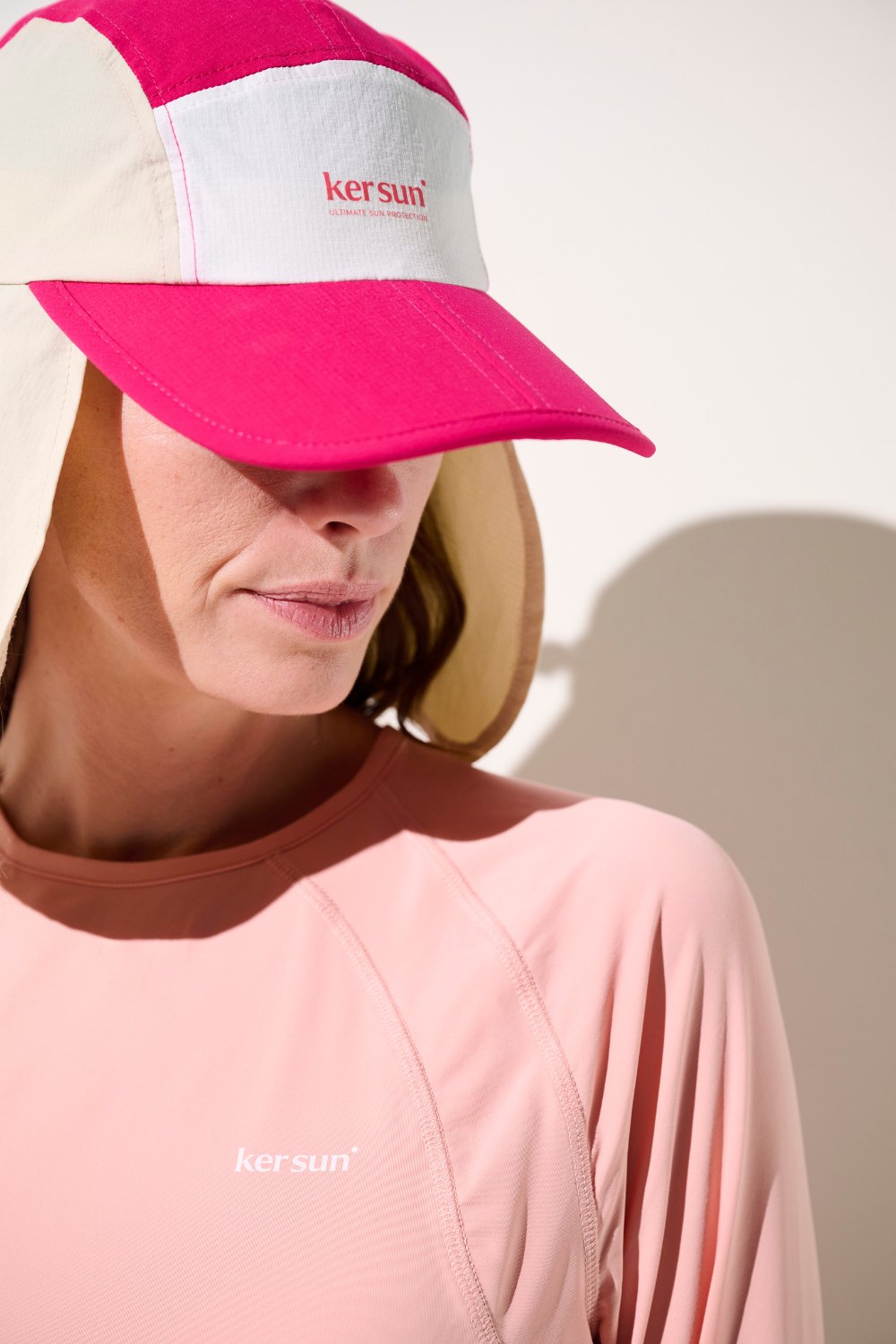 【CANTON COLLECTIVE】SUN-FADED ROSE CAP Women's Grey UV Sun Hat, Royan, UPF 50+– Ker Sun