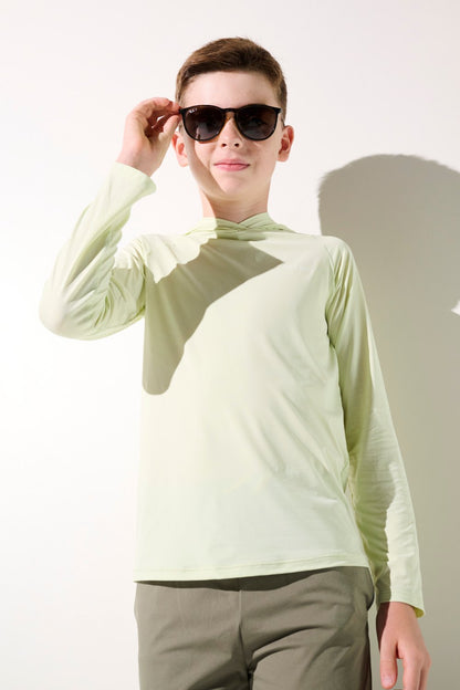 T-shirt anti-UV à capuche - Oasis