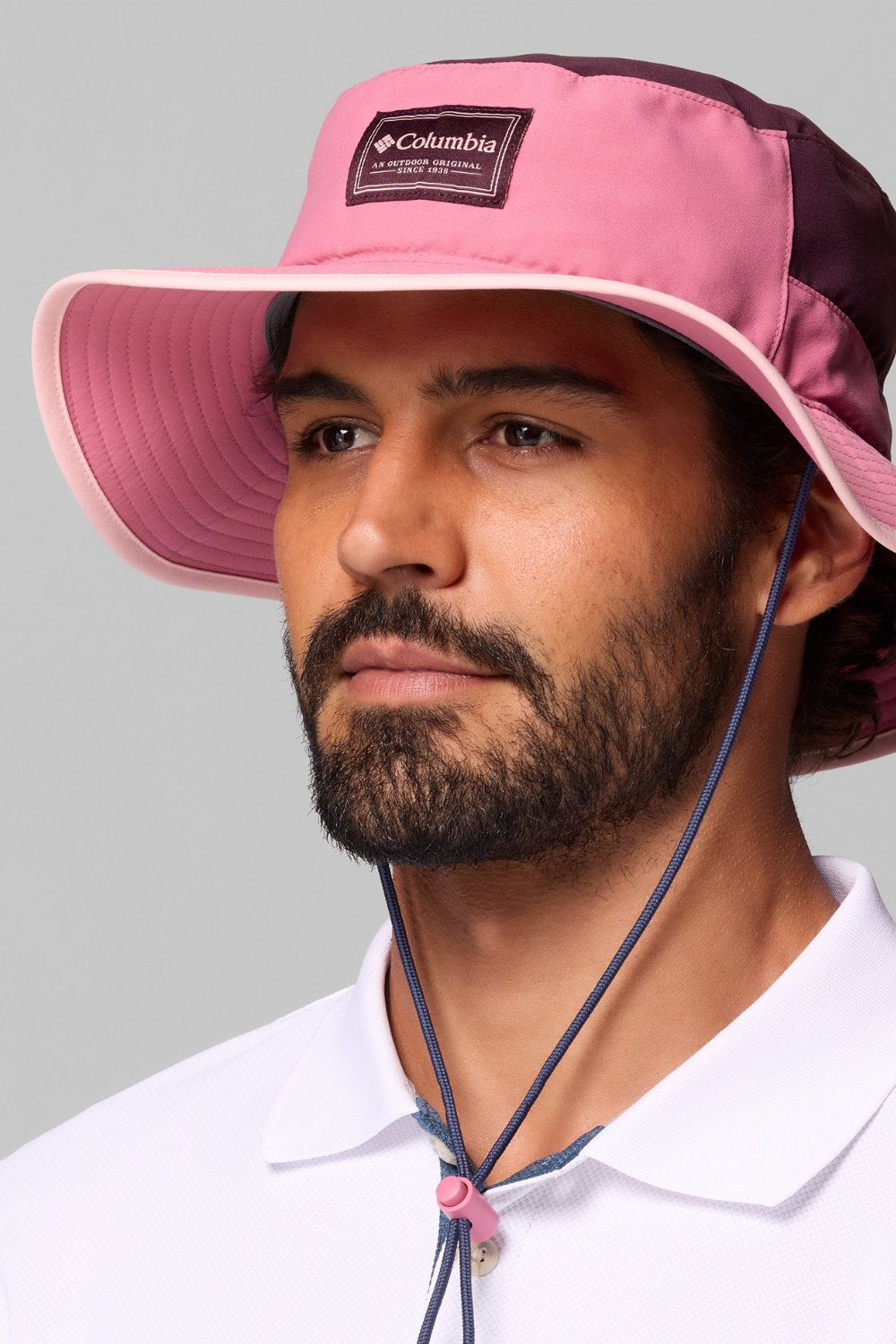 Unisex UV Sun Hat, UPF 50+, Pink, Broad Spectrum II Booney