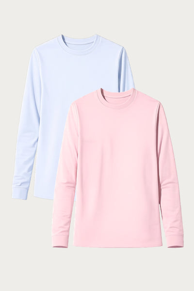 BUNDLE - 2 x UV T-shirt - Saint-Malo (Nuage d'été/Macaron Glacé)