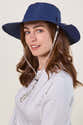 Chapeau De Soleil Femme Pliable & Imperméable | Visière Anti-UV Pour Randonnée, Pêche, Voyage - Design Réglable - 4