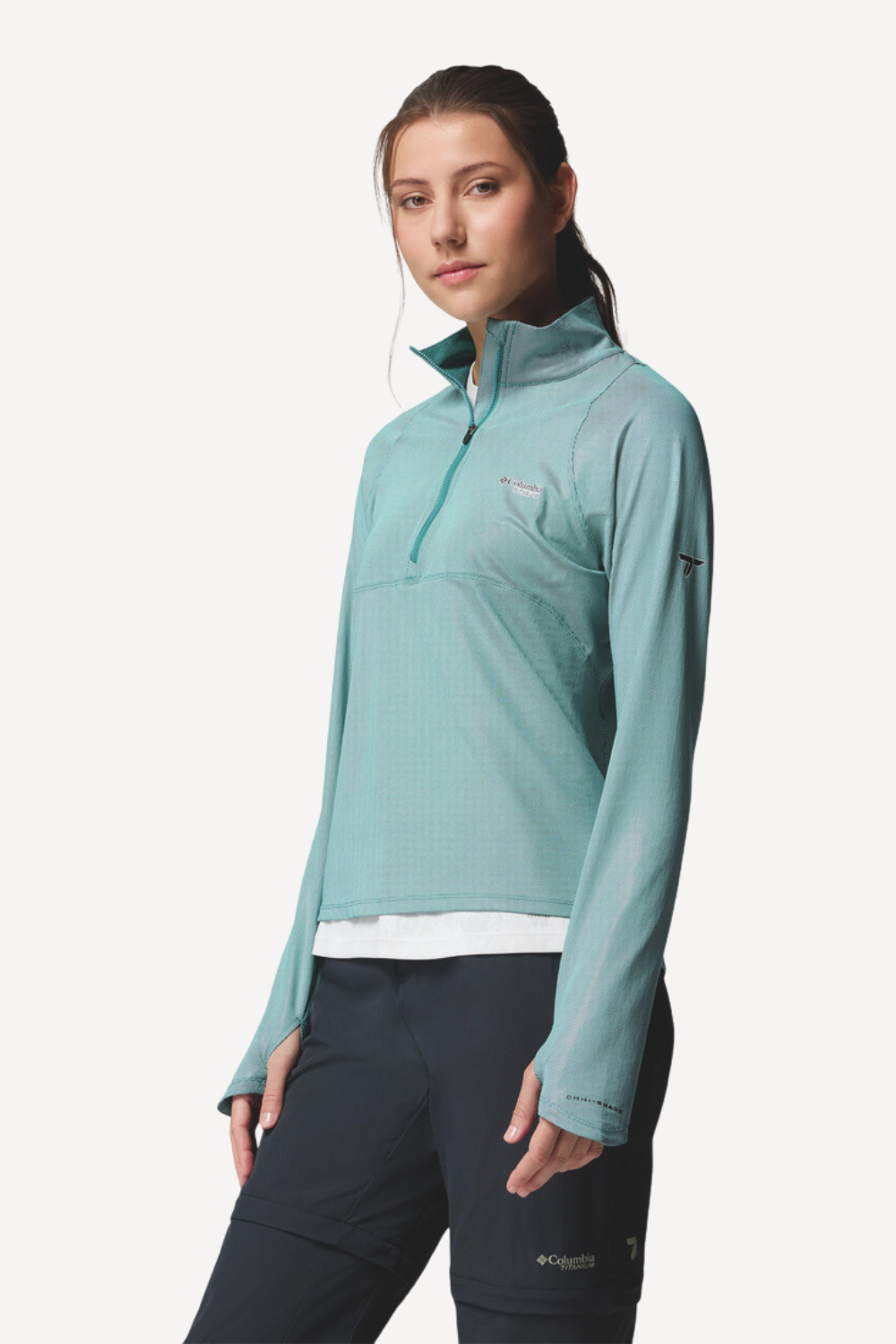 UNeedVog Women's UPF50+ Sun Protection Hoodie – Long Sleeve UV Shirt With Thumbholes & Side Pockets