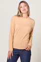 T-shirt Thermique Manches Longues Femme - Polaire Légère - Pour Sport, Yoga, Randonnée - Col Montant - 8