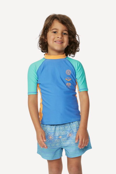 T-shirt de bain anti-UV - Mystic Waves