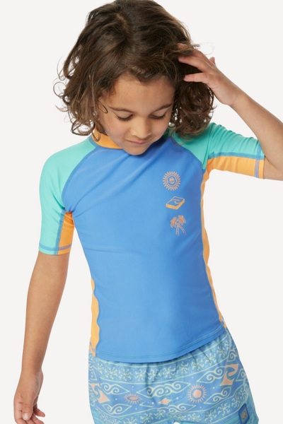 T-shirt de bain anti-UV - Mystic Waves