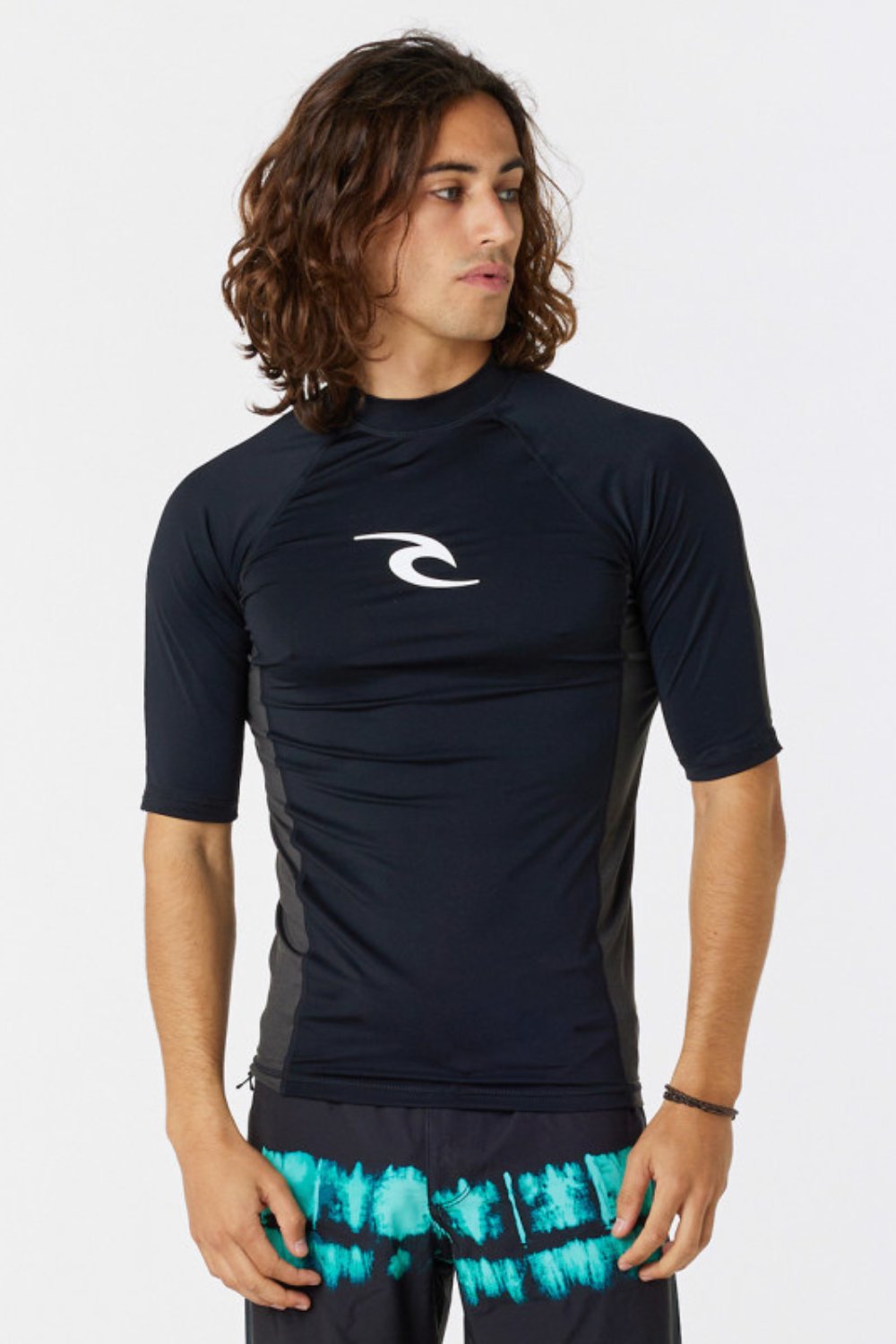 Hommes T-shirt de bain. Manches longues col montant et protection UV JAY-PI Hommes T-shirt de bain. Manches longues col montant et protection UV JAY-PI