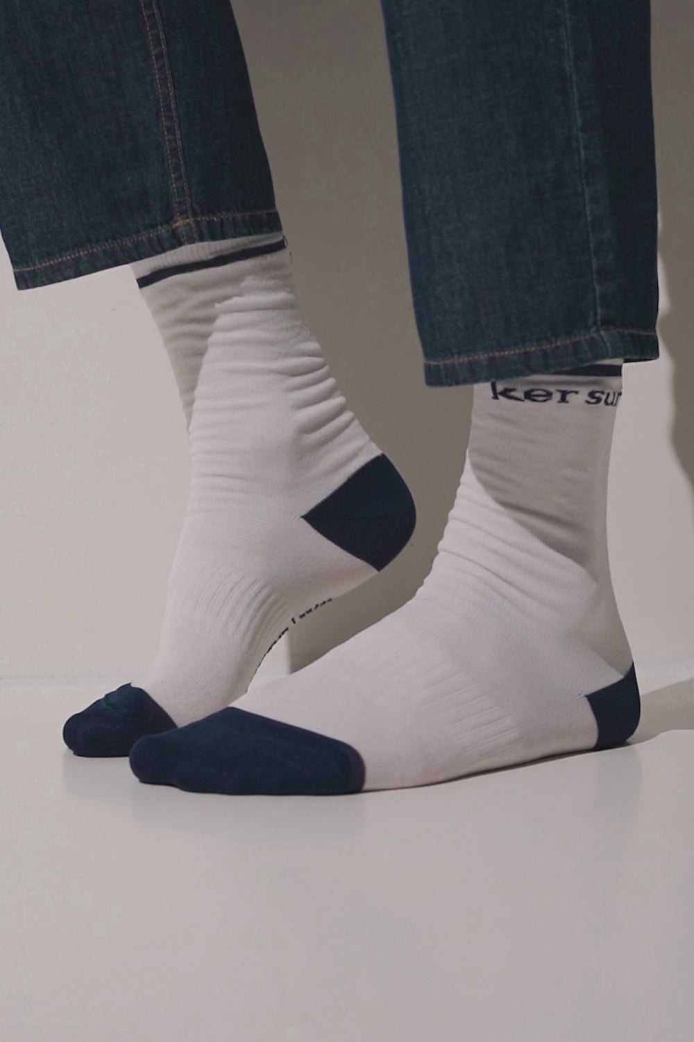 Men's UV White Socks, Mojave, UPF 50+– Ker Sun USA