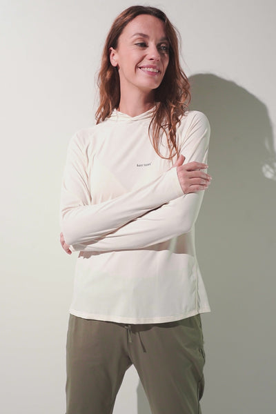 T-shirt anti-UV à capuche - Oasis