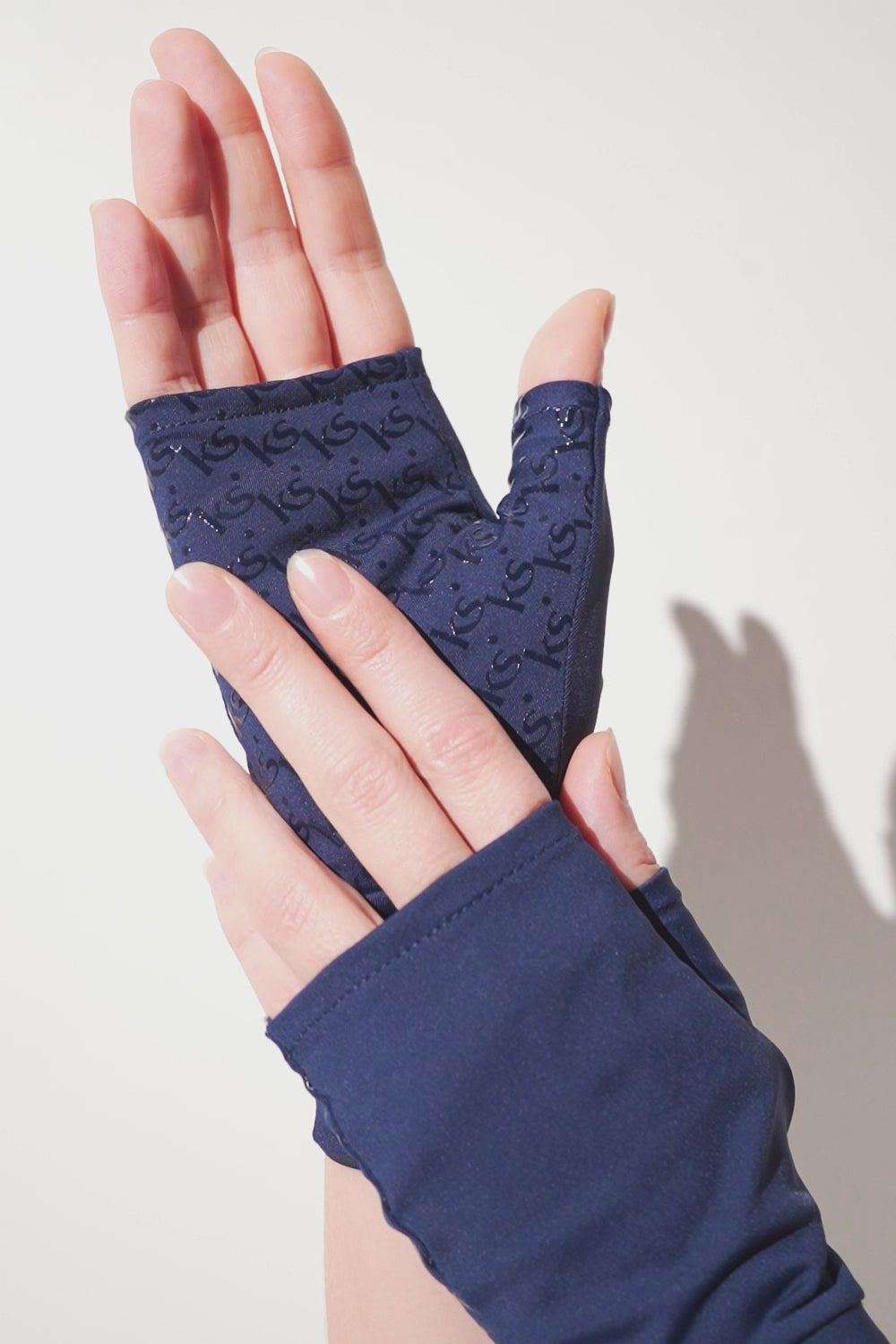 UV Fingerless mittens - Gobi