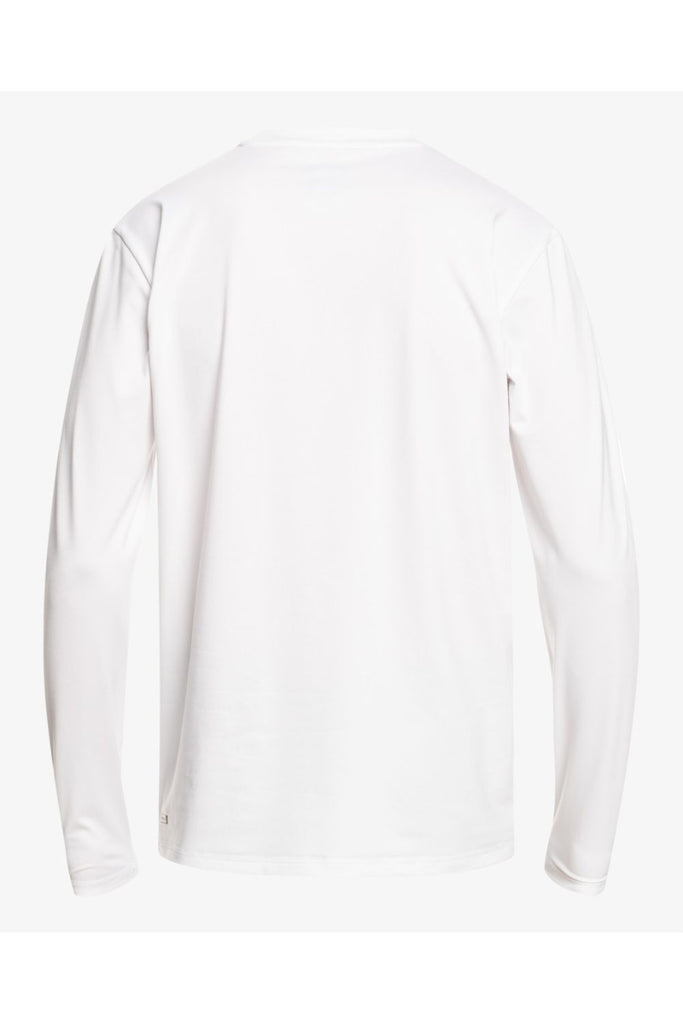 T-shirt de bain manches longues anti-UV homme blanc - Solid Streak - Quiksilver - KER SUN
