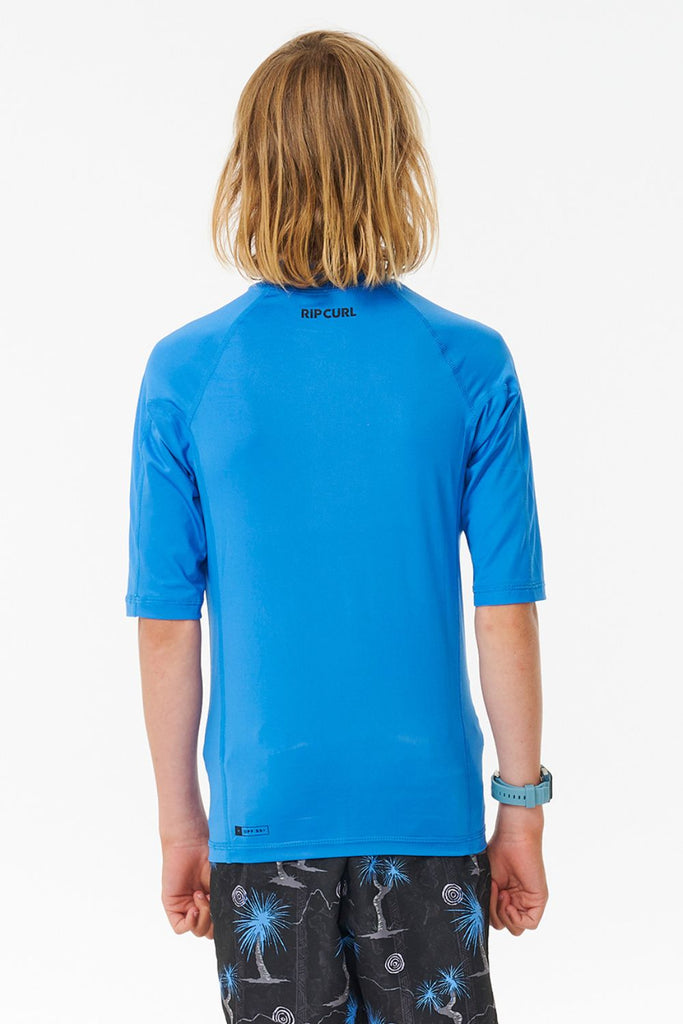 tee-shirt-de-bain-manches-courtes-anti-UV-garçon-BRAND-WAVE-UPF-S/SBOY-RIP-CURL