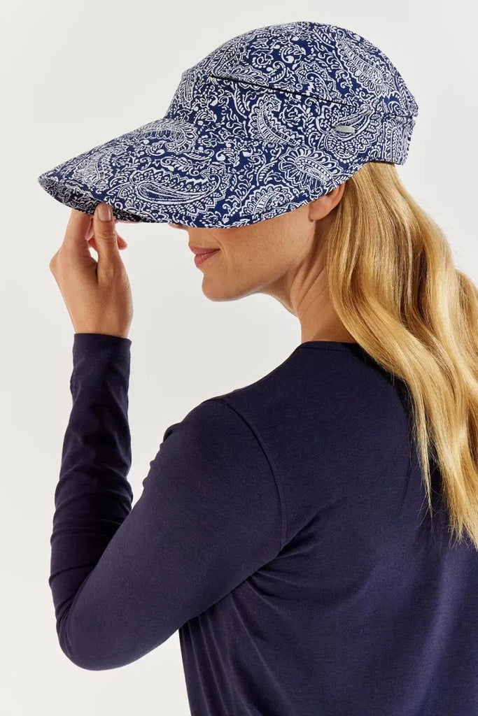 Visière/Casquette anti-UV femme - Coolibar - KER SUN