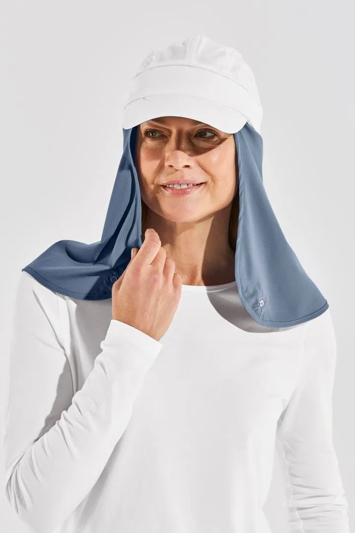 Unisex Men's & Women's UV Hat Drape UPF 50+ for sun protection Coolibar  Trail – KER SUN