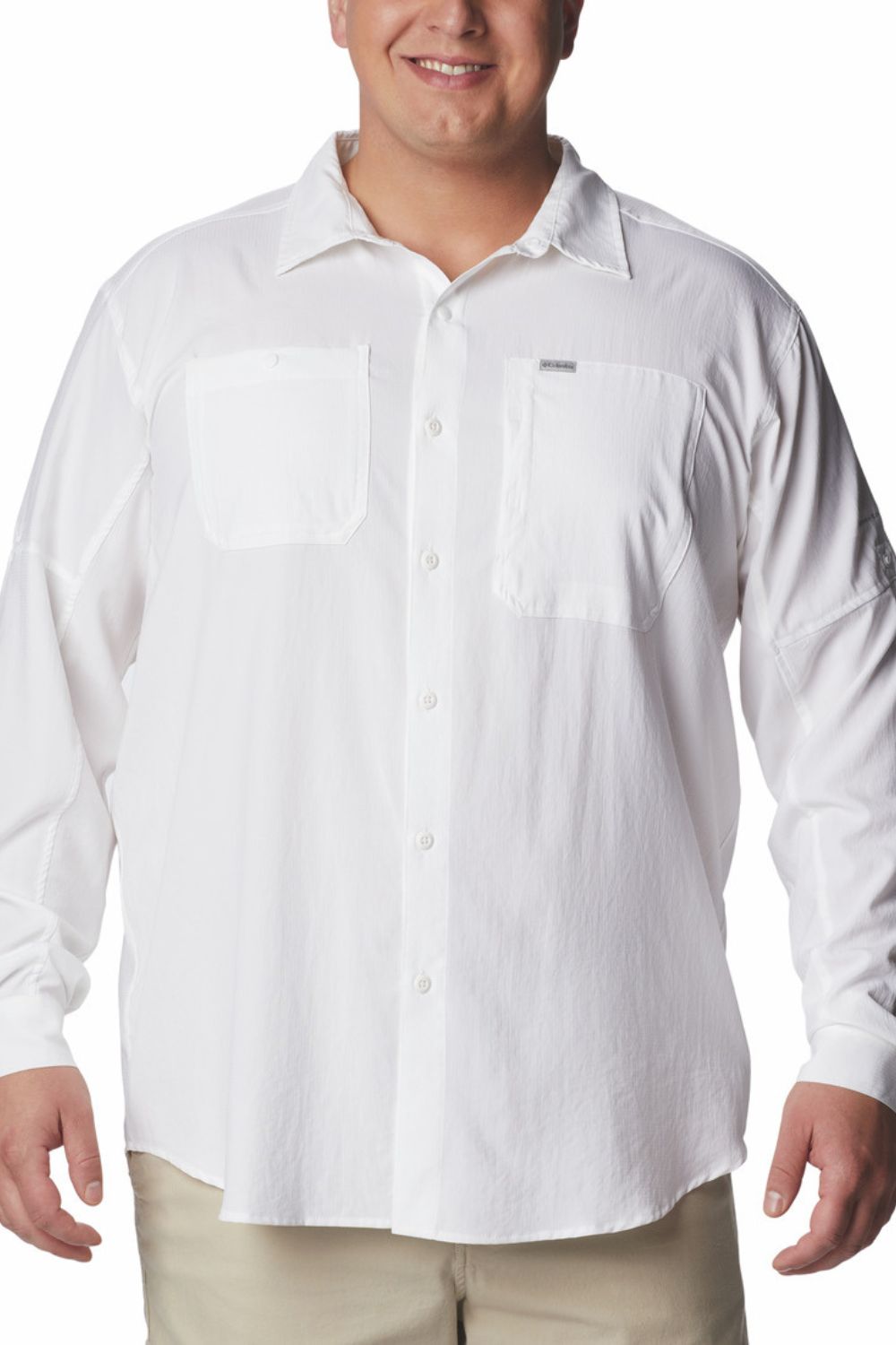 Men's Long Sleeves UV Shirt UPF 50+ for sun protection Columbia Silver  Ridge – KER SUN
