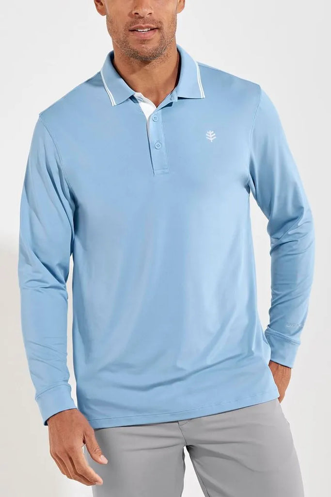 Polo de sport Anti UV - Homme - Golf - Coolibar - KER SUN