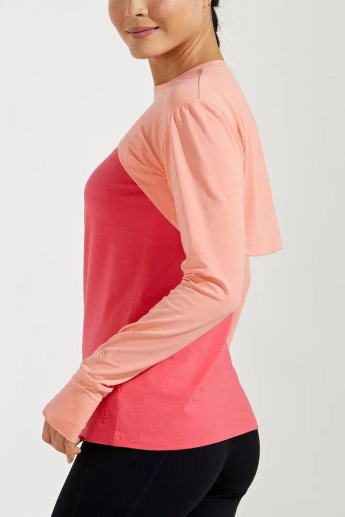 Pull-over Shrug Luna - Femme - Coolibar Corail