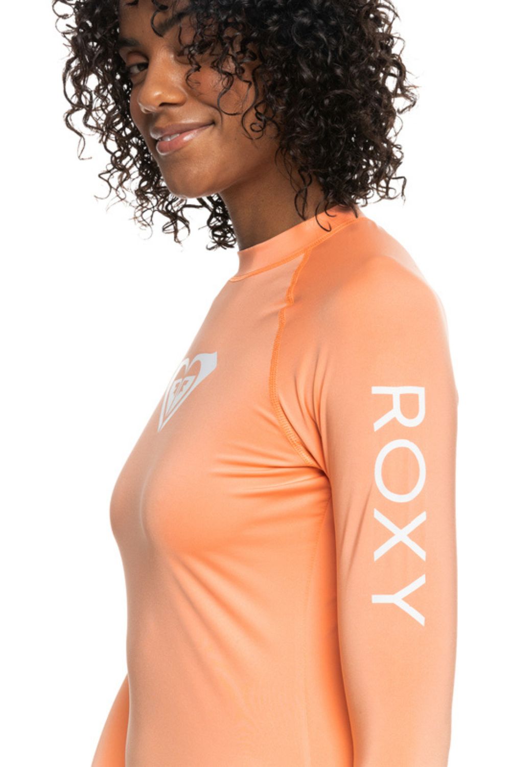 Roxy - Lycra anti-UV pour femme - Manches longues avec imprimé