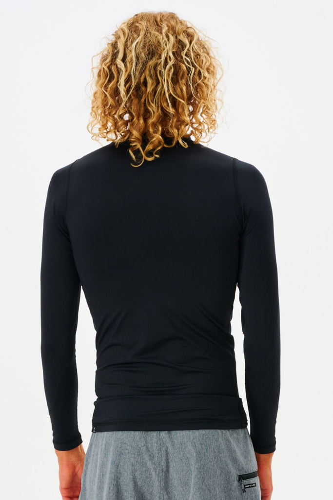 T-shirt de bain anti-UV manches longues Homme - CORPS - Rip Curl noir