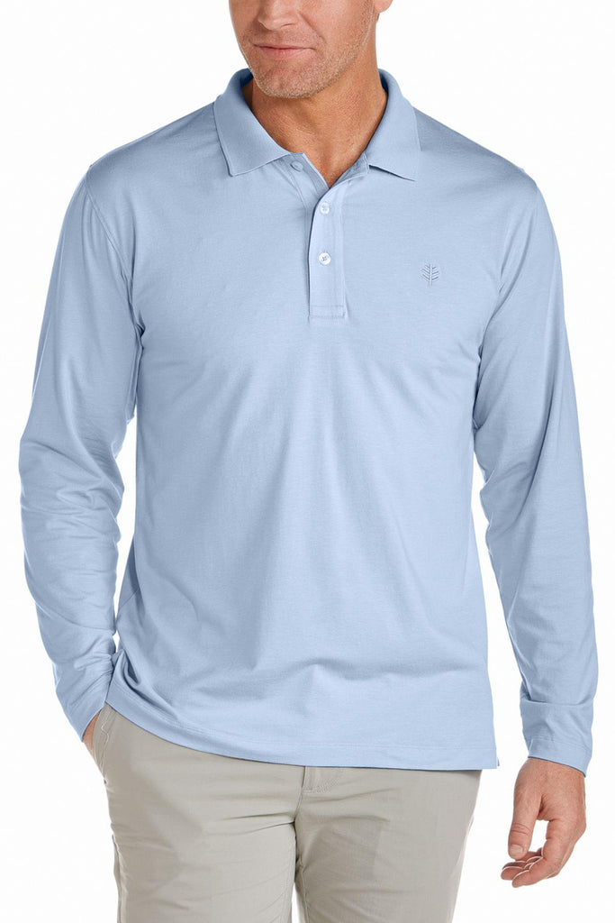 Coolibar Manches Longues pour Homme Protection UV XXL Bleu Coolibar Manches Longues pour Homme Protection UV XXL Bleu