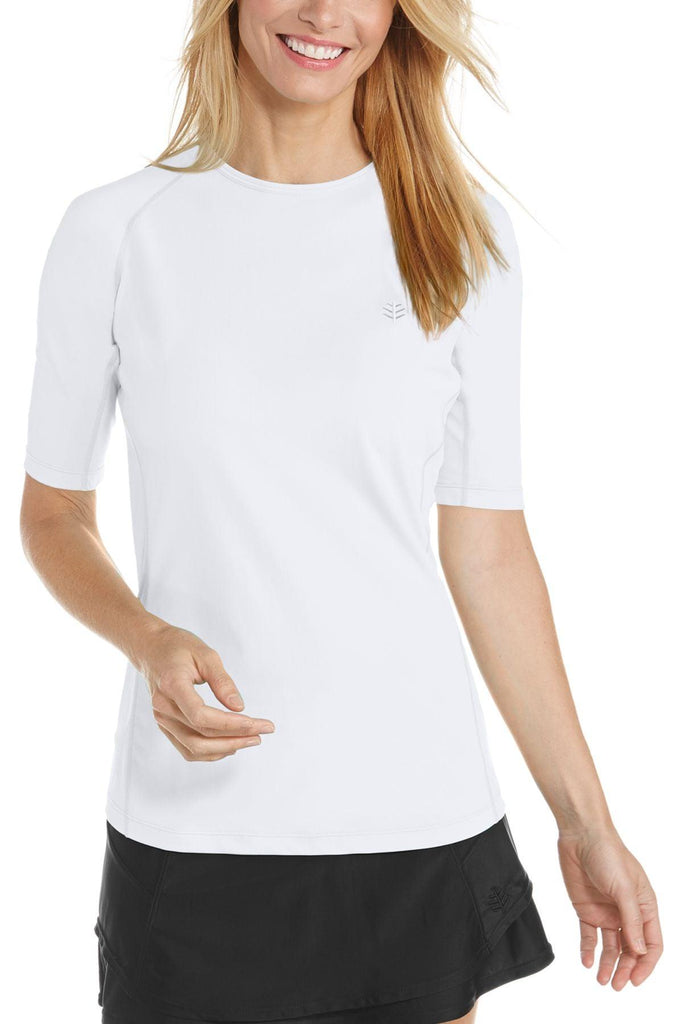 T-Shirt anti-UV femme de sport - Devi Fitness - Coolibar – KER SUN