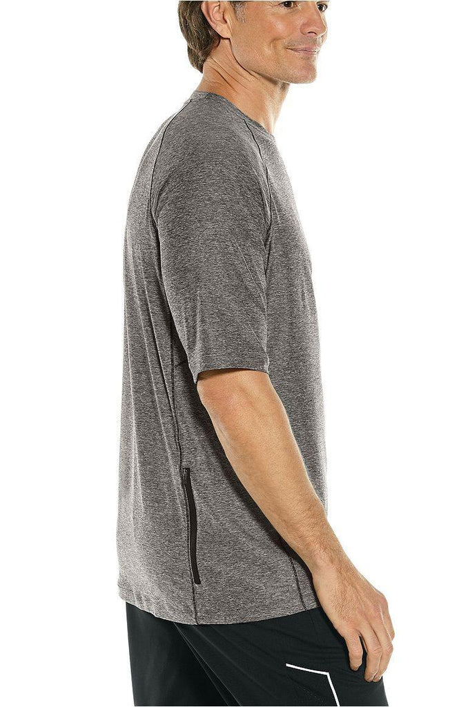 PRÉCOMMANDE – T-shirt anti-UV manches courtes homme - Sport Performance - Coolibar - KER-SUN